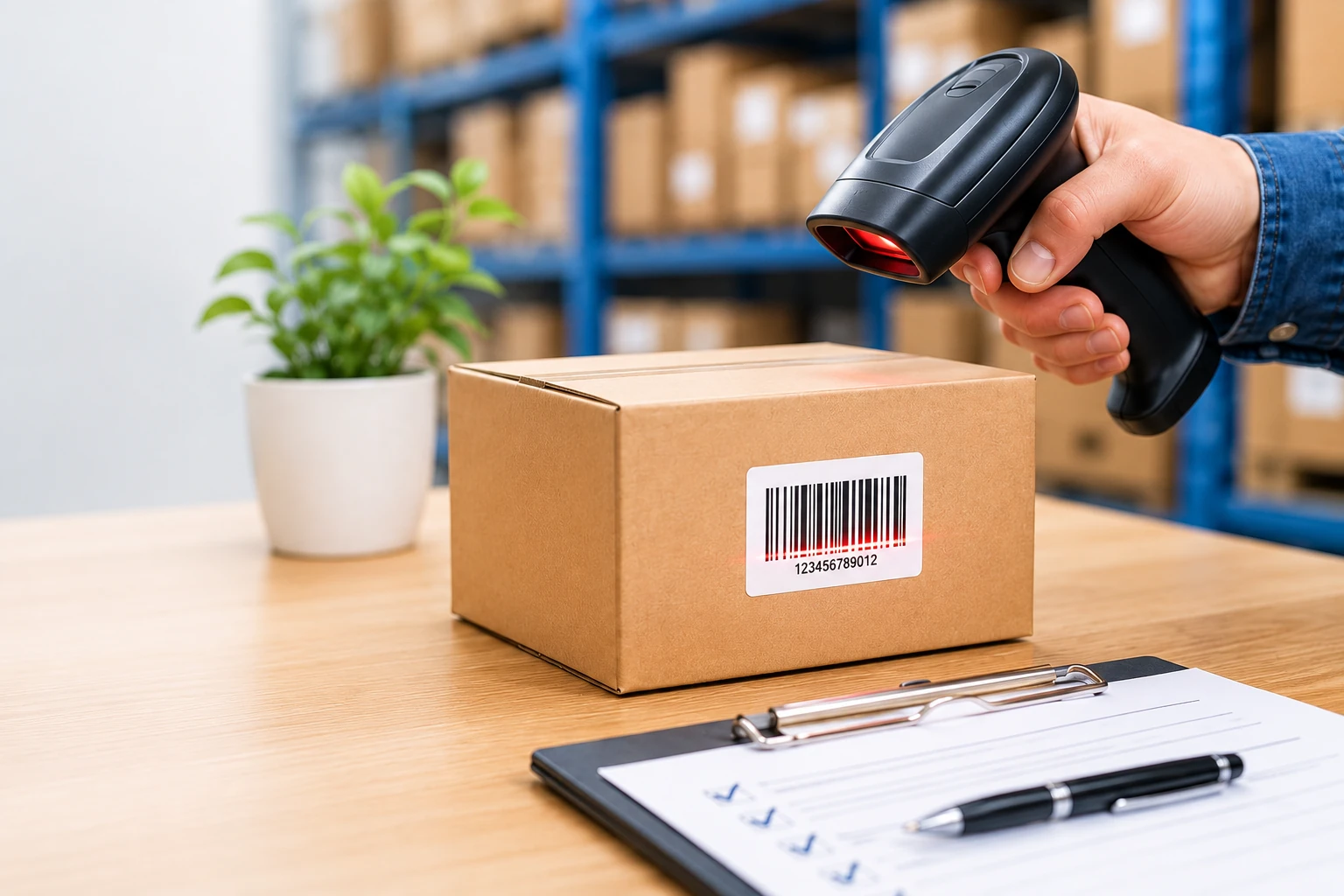 Gestione magazzino ecommerce con barcode scanner e controllo scorte