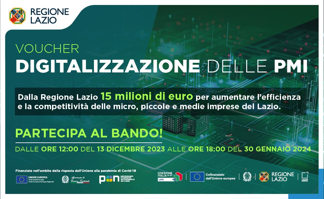 Voucher Digitalizzazione PMI