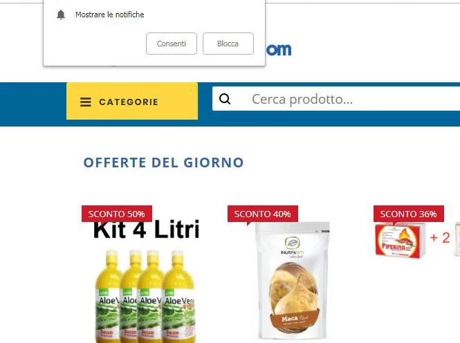 Notifiche Push - Consenso