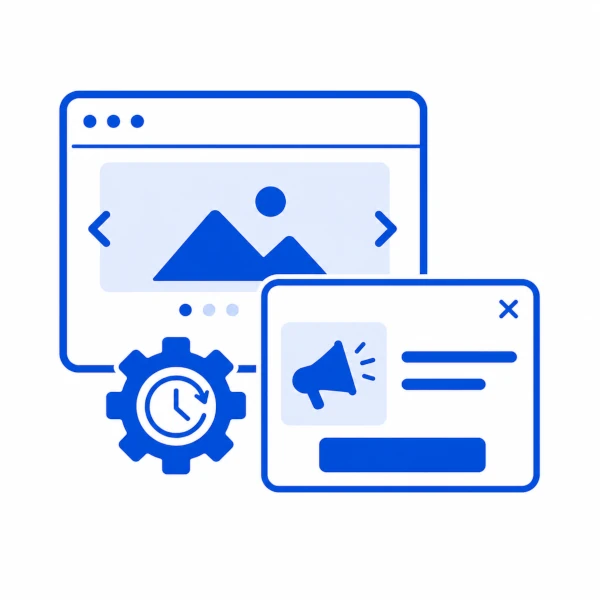 Gestione Slide e Popup automatiche