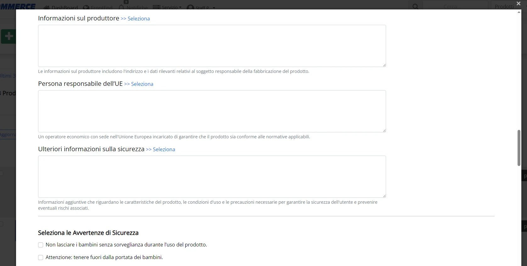 Ecommerce Sicuro con GPSR: Gestione Prodotti Conforme