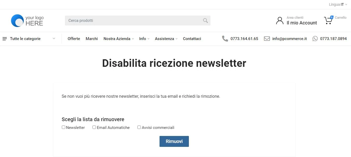 Consenso GDPR
