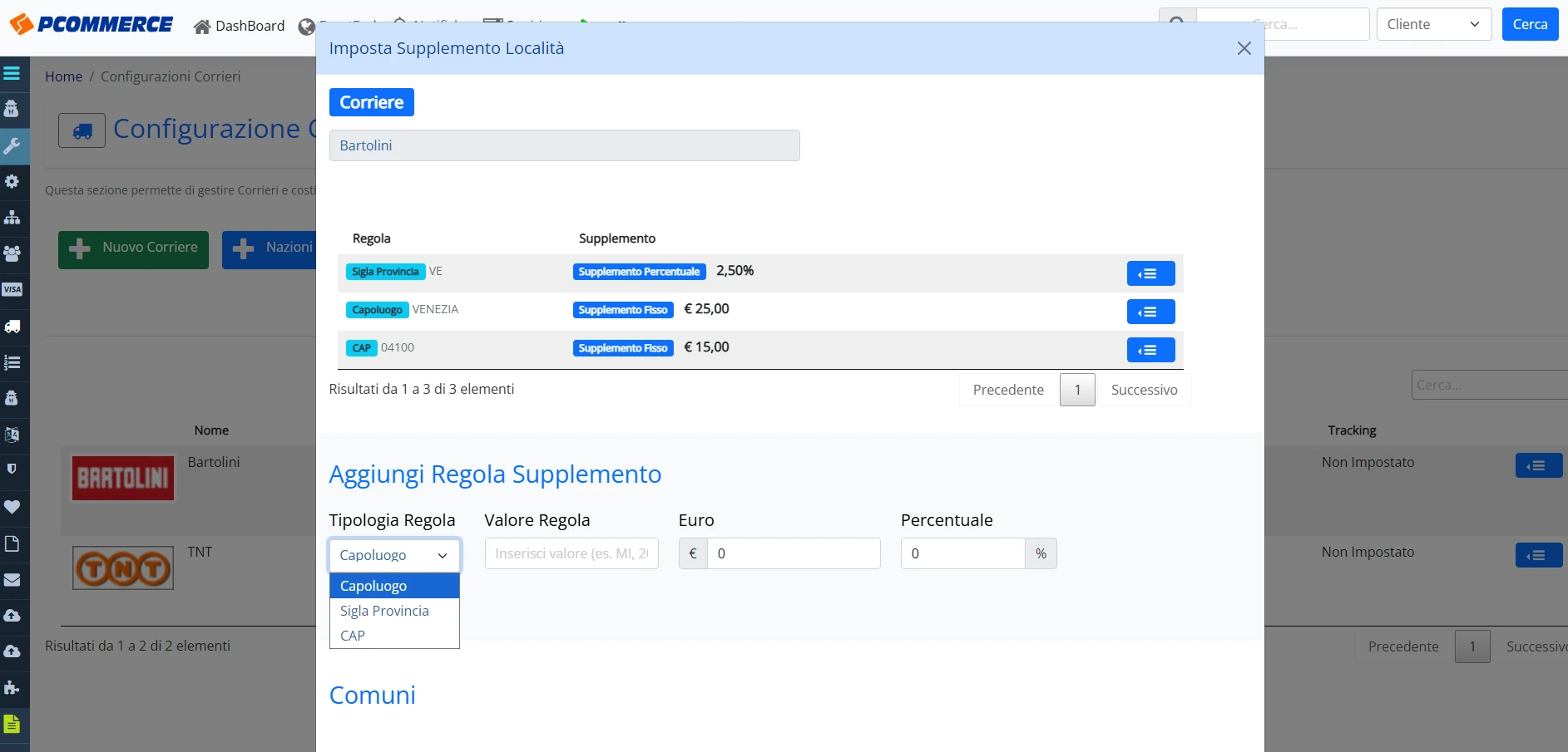 Imposta Supplementi Località disagiate