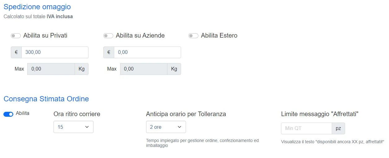 Notifica consegna