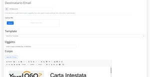 Inoltra contabile via email