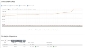 Statistiche e Report Inventario