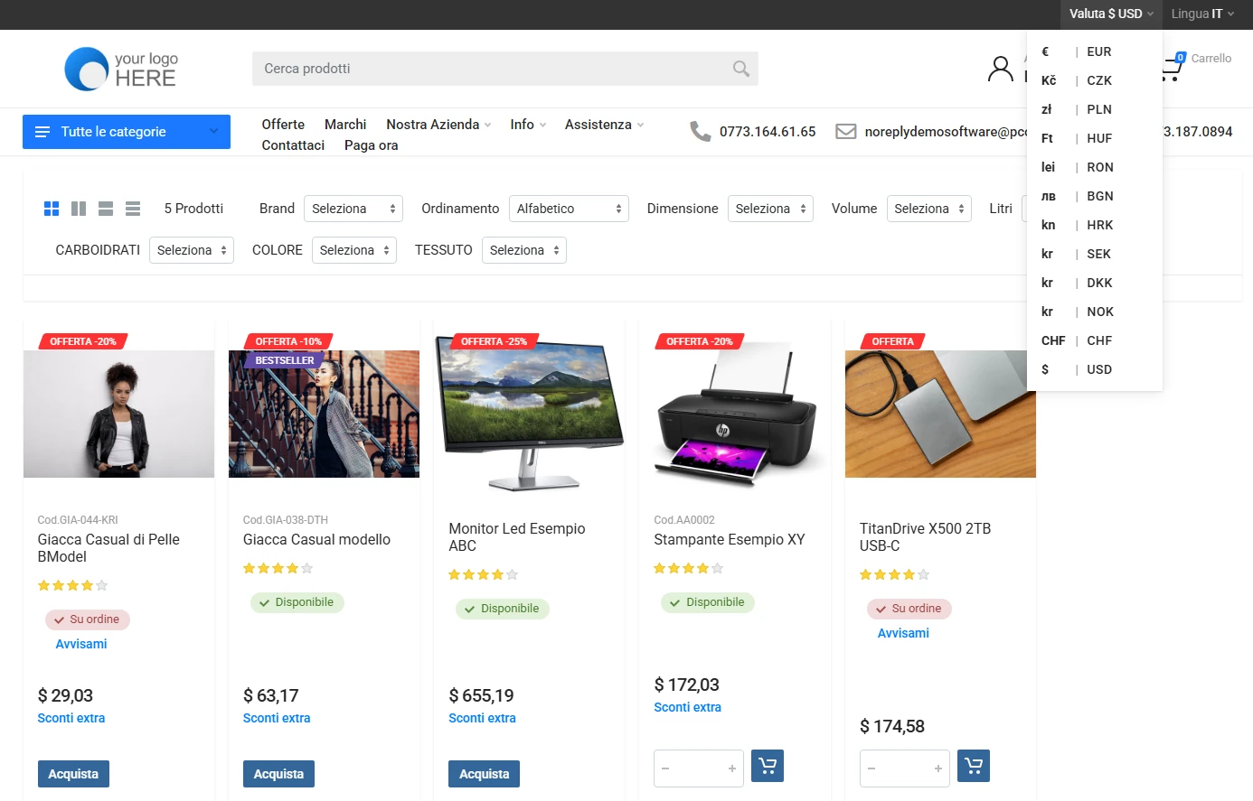 Valuta Acquisto Online
